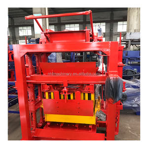 Mesin Pembuat Blok Beton Diesel QT4-35 Mesin Press Bata Manual Kecil Pembuat Blok Bangunan Kenya - Product Image 5