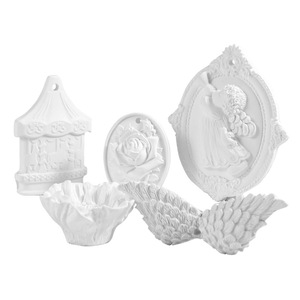 Diffuseur d'huiles essentielles en plâtre céramique parfumé personnalisé pour voiture, désodorisant d'armoire, diffuseur d'arômes en céramique - Product Image 6