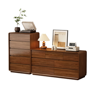 Solid Wood Chest Of Drawers With Storage For Bedroom Living Room <b>TV</b> <b>Stand</b> - Product Image 5