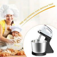 Batteur Électrique Professionnel en Acier Inoxydable pour Gâteaux et Pâtes, avec Socle/Structure de Table, 7 Vitesses, 380W – Meilleures Ventes
