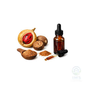 Aceite Esencial de Nuez Moscada 100% Puro, Extraído con Solvente, para Masajes Relajantes, Aromaterapia Refrescante, Promueve el Bienestar, Aroma Rico - Product Image 1