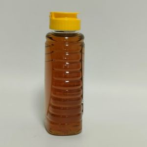 10 Pack 8 oz <strong>Bear</strong> <strong>Honey</strong> Bottle Plastic Squeeze Jar with Flip-Top Lid for Juice Tea Coffee Pump Sprayer Sealed Container - Product Image 1
