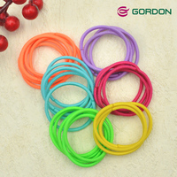 Rubans Gordon, vente en gros d'usine, mode femmes filles, accessoires de cheveux de base, attaches de cheveux élastiques fines, bande de cheveux élastique