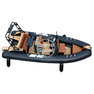 Hypalon Du Lịch Sợi thủy tinh hull Rib 580 thuyền <span class=keywords><strong>Inflatable</strong></span> thuyền với hai động cơ phía ngoài cho gia đình - Product Image 5