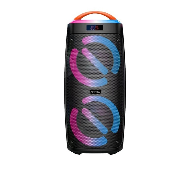 TG695 Active Portable Speaker RGB Lights 20W Powerful for 5.3 IPX7 Waterproof Supports TWS/AUX/USB/TF for Outdoor Use