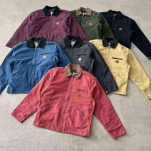 جاكيت كلاسيكي من قماش البضائع السميك والوزن الثقيل بحجم الولايات المتحدة والربيع والخريف مع بطانة شبكية - Product Image 4