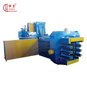 China bajo precio Horizontal automática hidráulica Packer hidráulica prensado máquina de la prensa