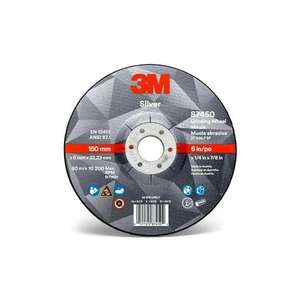 3M - 7100141083-10 Rueda de molienda de centro deprimido de plata, T27 - EAN 04054596443744 ABRASIVOS - Product Image 1