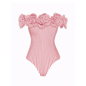 <span class=keywords><strong>Maillot</strong></span> <span class=keywords><strong>de</strong></span> <span class=keywords><strong>bain</strong></span> une pièce sexy JSN Custom 2025, nouveau design, style rayé avec nœud, et <span class=keywords><strong>robe</strong></span> <span class=keywords><strong>de</strong></span> plage pour femme, bikini une pièce - Product Image 2