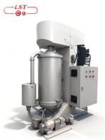 Moulin à boulets vertical continu LST 500-3000 kg/h pour chocolat et lait, broyeur automatique en acier inoxydable 304 multifonctionnel haute performance