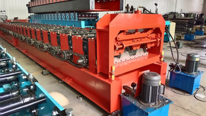 Floor Deck Rolling Forming Machine Cold Roll Forming Machine Panel Roll Forming Machine Floor Tile Roll Forming Machines - Product Image 3
