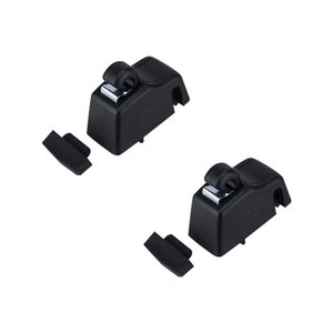 Ganchos de Clip para Visera Solar Smooth Sailing Y62 Negros para Porsche Cayenne, Base de Montaje para Espejo de Vanidad 4L0859561 - Product Image 1