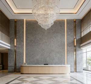 Encimera <span class=keywords><strong>de</strong></span> Baño <span class=keywords><strong>de</strong></span> Piedra Sinterizada, Superficie <span class=keywords><strong>de</strong></span> Piedra Natural, Forma Personalizable, Material Decorativo para Baño - Product Image 5