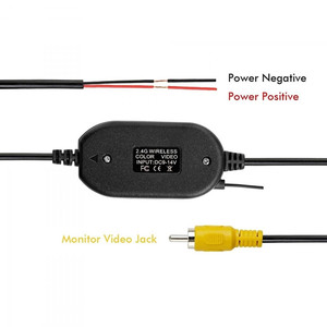 Không dây 2.4G RCA tín hiệu Video Transmitter Receiver phổ cho <span class=keywords><strong>12V</strong></span> xe phía sau xem đảo ngược máy ảnh không thấm nước CCD màn hình hình ảnh - Product Image 5