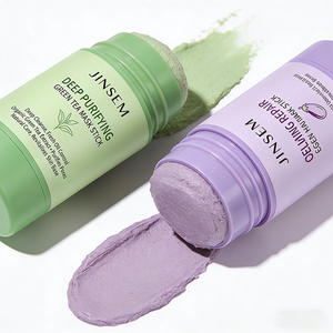 Mascarilla Facial en Barra de Berenjena y Té Verde de Marca Privada 40g, Hidratante, Limpiadora Profunda, Antioxidante, Cuidado Facial OEM - Product Image 4