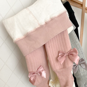 <span class=keywords><strong>Leggings</strong></span> per bambini autunno inverno collant da ragazza <span class=keywords><strong>Leggings</strong></span> medi in cotone pettinato - Product Image 2