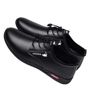 Zapatos Casuales de Piel Sintética para Hombre 2026, Versión Coreana, Ligeros, Impermeables, para Verano, Otoño e Invierno, Talla Grande - Product Image 1