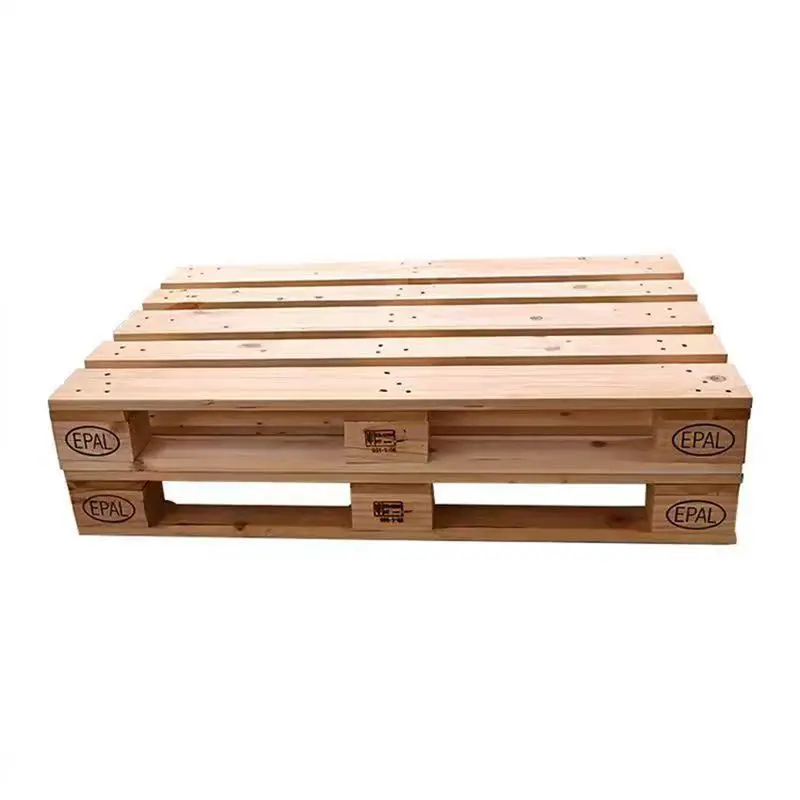 EPAL palette standard en bois massif de pin, carton en bois, palette euro 1200x800