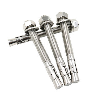 Professional Factory 304/316 Stainless Steel M8 M10 Construction <strong>Wedge</strong> <strong>Anchors</strong> 500kg Capacity <strong>Anchor</strong> Bolt Sleeve <strong>Anchor</strong> - Product Image 2