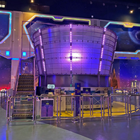 Manège à gravité zéro sur le thème de l'espace, attraction à gravité zéro avec rotor, à vendre