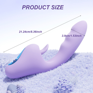 Vibromasseur gode avec écran LCD, jouet sexuel G Spot vibrateurs clitoridiens, vibrateur de lapin jouets sexuels pour adultes pour femmes <span class=keywords><strong>Couple</strong></span> - Product Image 6