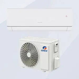 GreeAphro高効率1.5hp 12000Btu220Vスプリット可変速壁掛けエアコン1トンユニット冷却暖房付き