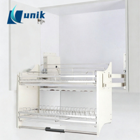 Cesto Deslizante de Aço Inoxidável para Armário de Cozinha, Rack de Armazenamento, Cor Personalizada, OEM ODM