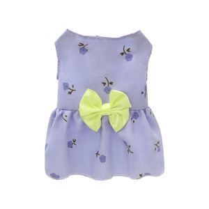Robe de princesse florale pour petits et moyens chiens et chats, veste mignonne pour animaux de compagnie, Bichon Corgi - Product Image 5