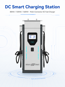 Chargeur de véhicule électrique CCS2 GB/T universel 120 kW, étanche IP55, extérieur, protocole OCPP, contrôle par carte RFID, montage au sol, avec câble de 5 m - Product Image 6