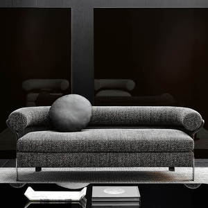 Designer Style Genuine Leather Sectional Three Seat <b>Sofa</b> Villa Ready Upholstered with Premium Quality and No Brand Markup - Product Image 1