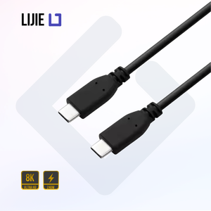 สายเคเบิล USB4.0 C to C รับรองมาตรฐาน รองรับ 8K/60Hz 80Gbps 240W ชาร์จเร็ว สำหรับถ่ายโอนข้อมูล - Product Image 1
