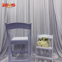 Chaises pliantes en résine pour événements, mobilier de salle de mariage, chaises de fête en plastique d'extérieur – Meilleur prix SMS