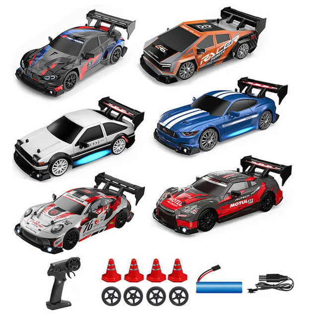 1:24 Scale 2.4ghz High Speed Sports Model Racing Drift RC Vehicle Radio Control Car Mini Remote Control Car Toys for Kids