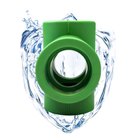 Raccord croisé égal en polypropylène PPR, connecteur 4 voies pour alimentation en eau chaude et froide, raccord à sertir par fusion