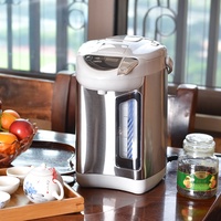 Nouveau Design Acier Inoxydable Chaudière À Eau Électrique Thermos Bouilloire Café Thé Eau Chaude Électrique Thermo Air Pot