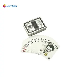 Huion — jeu de cartes Bridge avec boîte en fer, cartes de jeu bon marché, promotion dans une boîte métallique