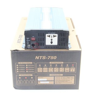 ตัวแปลงพลังงานแสงอาทิตย์ NTS-750-224UN 750W VFD 24V ถึง220V AC สำหรับบ้านระบบ UPS จอแสดงผล LCD - Product Image 2