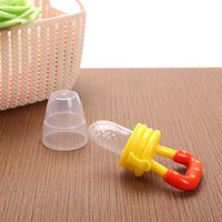 Tétine en silicone sans BPA pour bébé, tétine en silicone, grignoteuse, grignoteuse, nouveau design d'aliments aux fruits frais, alimentation sûre des tétines pour enfants