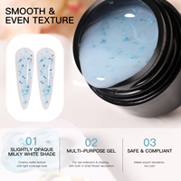 Gel de construction pour ongles sans HEMA ni TPO, sans extension à la chaleur, collection de gels durcis, vente en gros de vernis gel