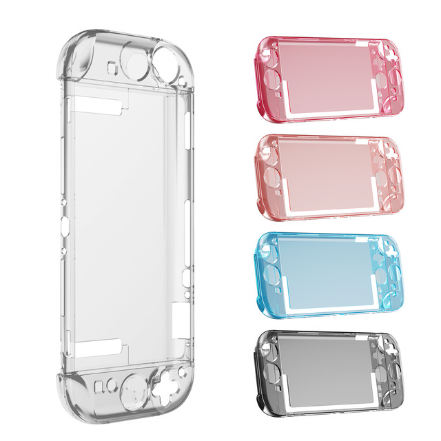 Transparent Hard Shell for NS2 Nintendo Switch 2 Console PC Clear Crystal Protective Cover Controller Case Accessories