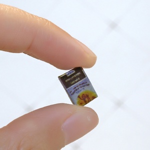 Miniatura 1:12 de Comida y Accesorios para Casa de Muñecas, Escena de Juego y Fotografía, Mini Estuche para Cigarrillos, Modelo de Adorno para Decoración del Hogar - Product Image 3
