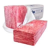 Materiales de Aislamiento para Techos de Almacenes y Casas R19, Paneles de Lana de Vidrio de 6.25 Pulgadas, Aislamiento Acústico y Térmico de Fibra de Vidrio, Retardante de Llama, para Dormitorios