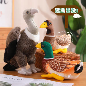 Juguetes de Peluche Realistas de Pelícano, No Tóxicos, Suaves, para Niños Pequeños, Muñecos Sensoriales Relajantes, Decoración para Guardería - Product Image 6