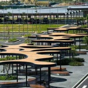 Escultura de Madera Enrollada SENZHAO para Parques Urbanos, Calles Comerciales y Aeropuertos - Product Image 1