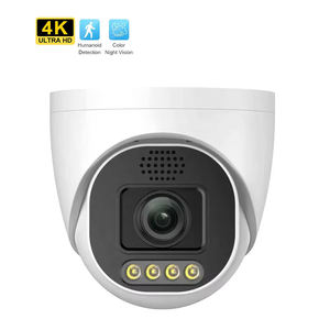 4K 8МП купольная IP-камера F1.0 с PoE, обнаружением движения, двусторонней аудиосвязью, круглосуточным цветным изображением и функцией Dark Fighter - Product Image 1