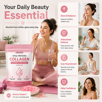 Capsules de collagène et vitamine C Vital Proteins, autres compléments de santé, pour blanchir et embellir la peau