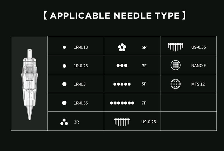 Machine permanente de maquillage de FAMISOO E8 pour la machine d'écran tactile de sourcils avec la cartouche de membrane