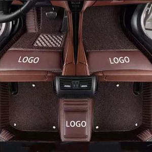 Tapis de sol de voiture de luxe en cuir de qualité supérieure, <span class=keywords><strong>design</strong></span> de marque pour Kia Ray 2010-2024 - Product Image 4