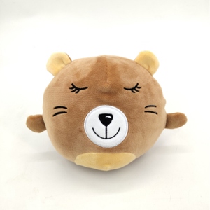 Venta al por mayor personalizable lindo tigres zorros etc ronda estilo serie animal de peluche de juguete - Product Image 6