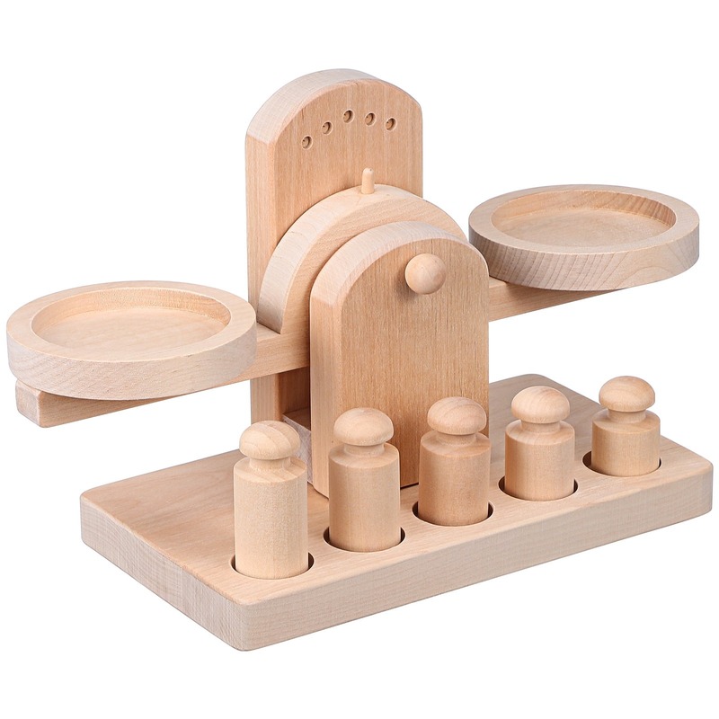Montessori Justice Scale Wooden Balance Toy